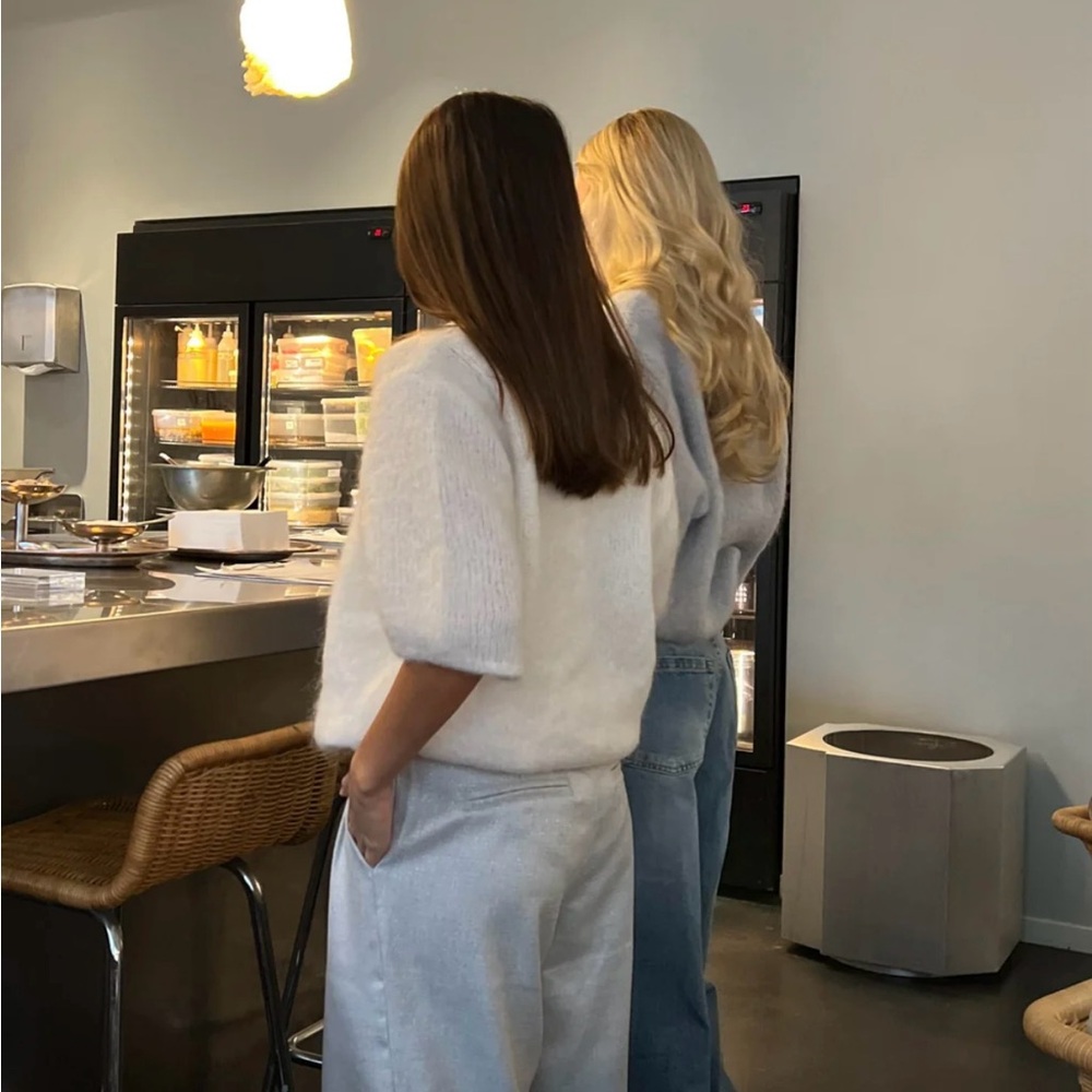 Elegant White Women's Sweater